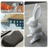 CCTREE ABS Filament 1.75mm, 1kg Spool, Dimensional Accuracy ±0.03mm, ABS+ 3D Printer Filament Plus, High Strength & Heat Resistance 3D Printing Filament, Skin CCTREE