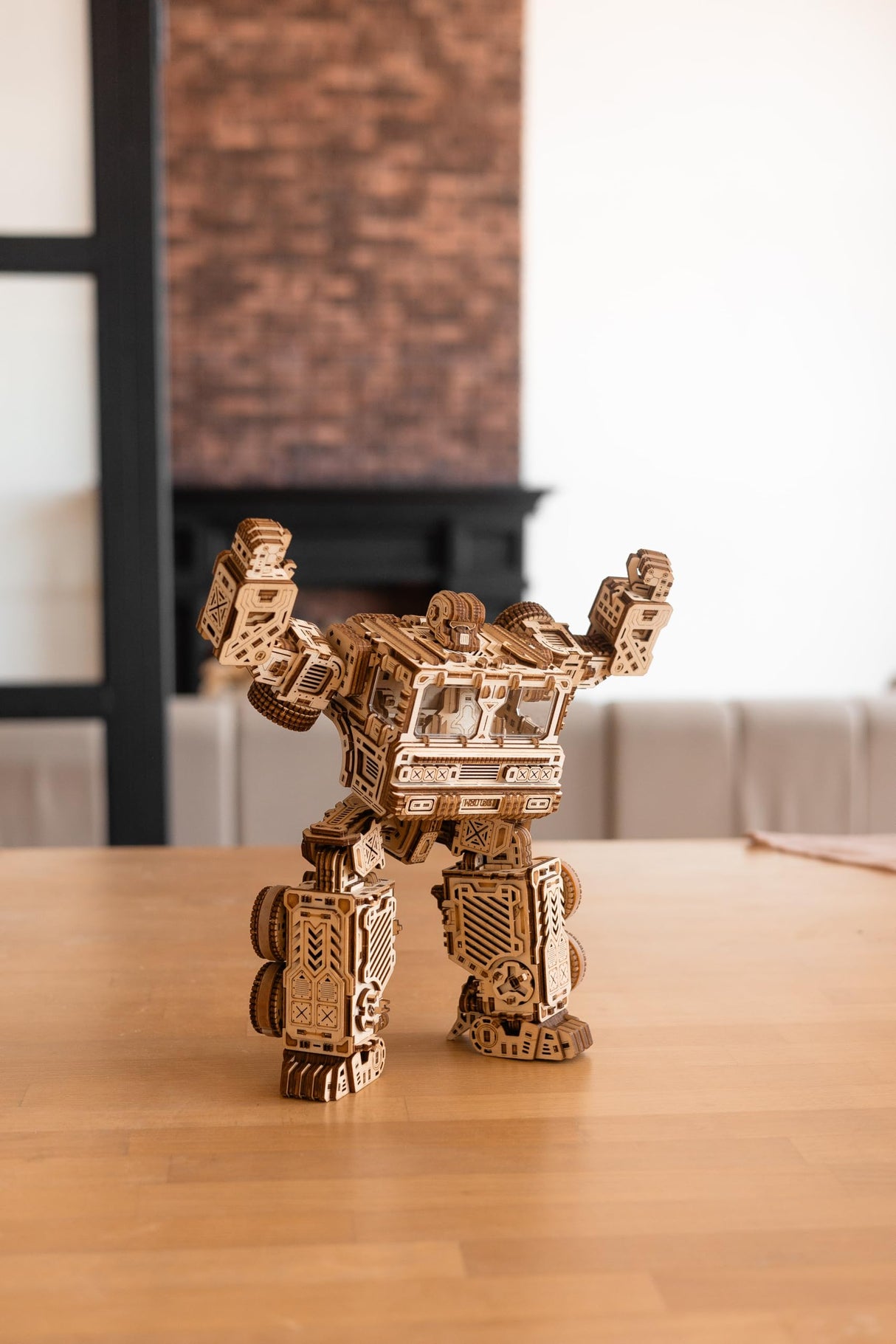 Wood Trick Timbertron Robot & Truck 3D Wooden Puzzles for Adults and Kids to Build - Rides up to 9 ft - Wooden Models Engineering DIY Project Mechanical 3D Puzzles Model Kits for Adults Wood Trick