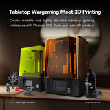 phrozen 3D Printer Rapid Resin [RPG], Low Shrinkage Superior Precision Smooth Surface Finish, 405nm LCD UV-Curing Photopolymer Resin (1KG) phrozen