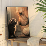 Cat Diamond Art Kits for Adults Beginners, Dog Diamond Painting Kits for Adults, Full Drill Cat and Dog Gem Art Kit, DIY 5D Animal Diamond Dots for Adults for Gift Home Decor 12x16 inch PRASIO