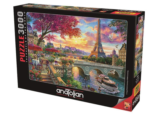 Anatolian Puzzle - Blooming Paris, 3000 Piece Jigsaw Puzzle #4919