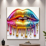 BYGFHLYW 5D Diamond Painting Kits for Adults, Lips Diamond Art Kits for Adults Beginner, DIY Full Drill Diamond Dot Simple Gem Painting for Home Wall Decor 12x12inch BYGFHLYW