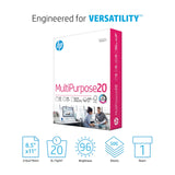 HP Printer Paper | 8.5 x 11 Paper | MultiPurpose 20 lb | 1 Ream - 500 Sheets | 96 Bright | Made in USA - FSC Certified | 112000PR HP Papers