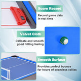 54" 4-in-1 Multi Game Table, Foldable Combo Game Table Set with Ping Pong, Hockey, Pool Billiards and Foosball for Adults, Home, Game Room, Friends & Family RAYKEEP