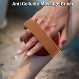 VERYOND Sapele Wood Anti-Cellulite Massage Brush - Hand-Held Massager Body Brush Muscle Relax Sauna SPA Head Massage Brush VERYOND