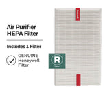 Honeywell HEPA Air Purifier Filter R, 1-Pack for HPA 100/200/300 and 5000 Series - Airborne Allergen Air Filter Targets Wildfire/Smoke, Pollen, Pet Dander, and Dust Honeywell