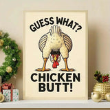 Animal Chicken Diamond Art Kits for Adults,5D Diamond Painting Dots Art Kits for Adults,DIY Funny Full Round Gem Art Crafts for Home Wall Decor 12 X 16inch GEMFAMILY