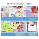 Generic DIY 5D Diamond Paint Kits for Adults American Native Indian Man and Horse Full Square Drill Diamond Art Painting Gems Cross Stitch for Home Wall Art Decoration 12x16inch Generic