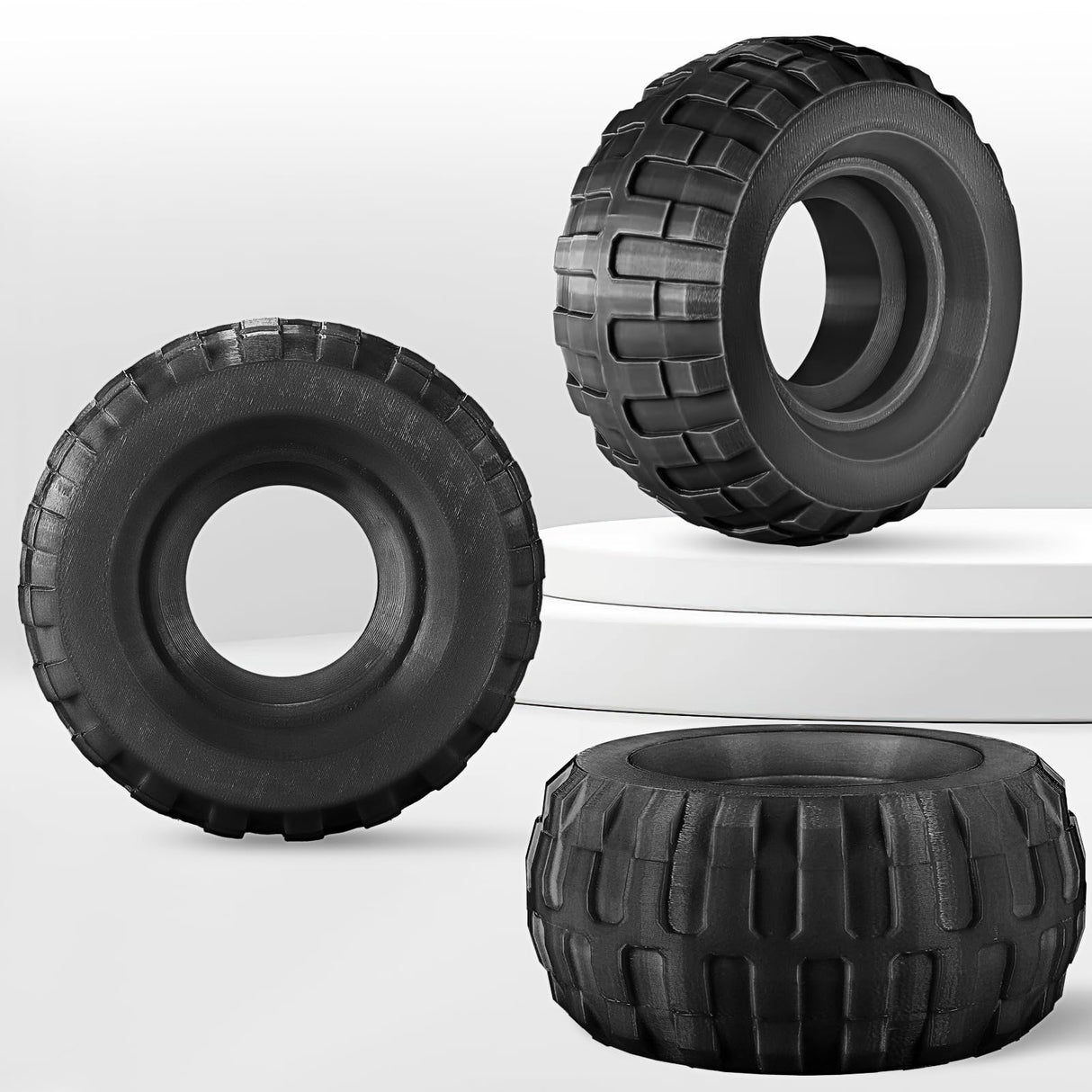 ERYONE TPU Filament 1.75mm +/-0.03mm Flexible TPU Roll, 95A Soft 3D Printer Filament 0.5kg Spool(1.1 lbs), Black ERYONE