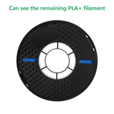 Kingroon PLA Plus（PLA+）3D Printer Filament, 10 Rolls, Dimensional Accuracy +/- 0.03 mm, 10kg Spool(22lbs), 1.75 mm，Black White Grey Red Blue Green Purple Skin Silver Yellow Kingroon