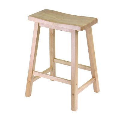 Winsome Satori Stool, 24", Natural - WoodArtSupply