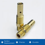 24PCS Flux Core Gasless Nozzle Welding Kit Flux Core Gasless Nozzle Contact Tips Replacement MIG Welder Accessories,Compatible with Lincoln,Eastwood and more (.030" & .035"） TimelyDu