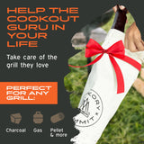 Steam Grill Brush Bristle-Free – Stainless Steel, No-Wire BBQ Grill Brush - Steams Ice as it Cleans Grates – 3 Lb., Heavy-Duty Cleaning Machine by Hickory Summit Hickory Summit