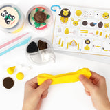 Air Dry Clay Kit for Kids, 12 Animals Modeling Clay with Tutorial Cards & Video, 8 Sculpting Tools, Ultra Light, Safe & Non-Toxic, DIY Art and Crafts Gifts for Boys Girls Helsort