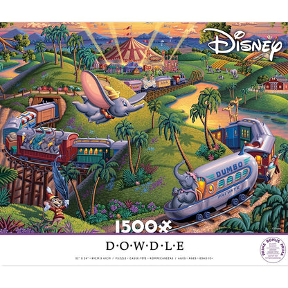 Ceaco - Disney - Dowdle - Dumbo The Flying Elephant - 1500 Piece Jigsaw Puzzle