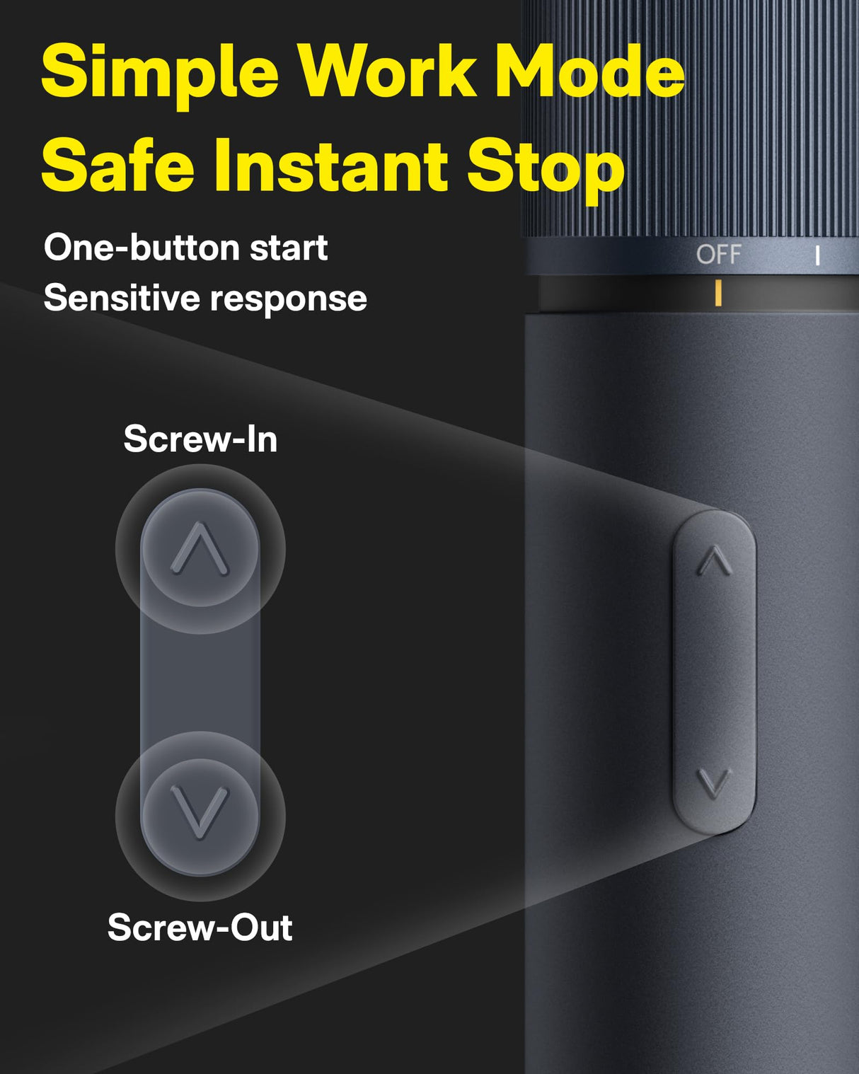 HOTO Electric Screwdriver Kit, 12+20 Extra Bits Enhanced Set, 3.6V Cordless Screwdriver Rechargeable USB-C, 3 Torque Settings, 1500mAh Battery, LED Light for Furniture/Electrical Repairs HOTO