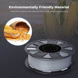 Creality 3D Printer Filament 1.75mm, Ender PLA Filament No-Tangling Smooth Printing Without Clogging No Warping, Fit Most FDM 3D Printers, 1kg Spool, Dimensional Accuracy +/- 0.02mm, Gray Creality