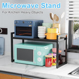 Expandable Metal Storage Shelves,110LBS Heavy Duty Shelving Units and Storage For Small Appliance, Adjustable Metal Storage Shelf Rack For kitchen Cabinet Closet Pantry Warehouse Garage,Patent Pending Cidaziya