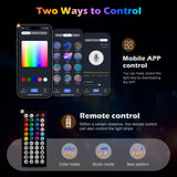 Homde Wine Rack with LED Light Wall Mounted Wood Wine Shelf with Bottle Stemware Glass Holder Rustic Wine Display Storage Rack with 4-Bottle Liquor Dispenser for Home Bar Kitchen Decor Homde