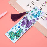 Bskifnn 2Pack Diamond and Painting Bookmarks DIY Bookmarks with Tassel Great Gifts for Christmas, Thanksgiving, New Year, Birthday Bskifnn