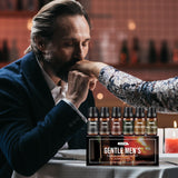 FUHITIM Fragrance Oil Gentlemen's Set, Scented Oil for Candle Scents for Candle Making, Soap Making Scents, Diffuser Oils Scents | Leather, Sweet Tobacco, Teakwood, Bay Rum, Cedar, Sandalwood (6*10ML) FUHITIM