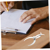 Ciieeo Thickness Gauge Wood Turning Tools for Lathe Measuring Calipers Tools Calipers Measuring Outside Calipers Woodworking Measuring Tools Silver Stainless Steel Ciieeo