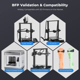 Creality 3D Printer Filament 1.75mm, Ender PLA Filament No-Tangling Smooth Printing Without Clogging No Warping, Fit Most FDM 3D Printers, 1kg Spool, Dimensional Accuracy +/- 0.02mm, Gray Creality