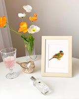 PeakLuv Small Diamond Painting Kits Birds, 12 Pcs Birds Mini Diamond Art Kits for Adults, 5D DIY Square Drill Diamond Dots, Quickly Finishable Cardinal Mini Gem Art for Home Wall Desktop Decor, 6X7in PeakLuv