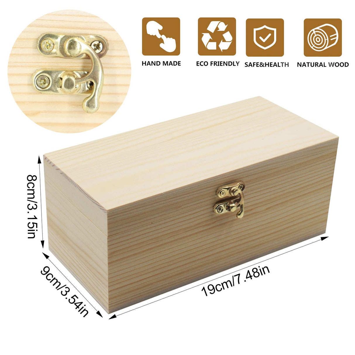 Mczxon Wooden Currency Money Cash Tray with 30 Currency Wrappers, Single Compartment Wooden Cash Money Currency Organizer Storage Change Box Case for Cash, Moneyboxes Currency Holder Cash for Money Mczxon