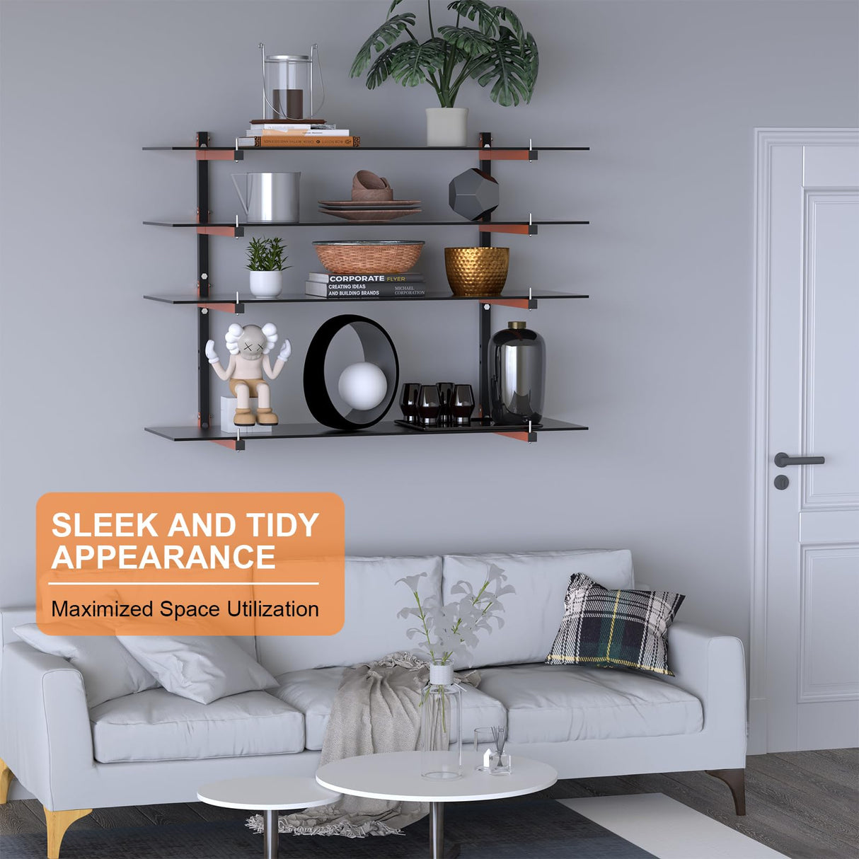 Olgsibb Lumber Storage Rack, [2024 Upgrade] Folding Lumber Rack Wall Mount, Heavy Duty Metal 8 Level-32 Inch Wood Storage Rack for Garage Storage Organization Olgsibb