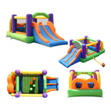Bounceland Pro Racer Obstacle Bounce House with Dual Slides [Blower NOT Included], Bounce, Climb, Slide All in One, 19 ft x 9 ft x 7 ft H, Great for Big Party, Fun Racing Game for Teams Bounceland