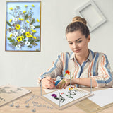 Rhykoka Large Flower Press Kit for Adults, 10 Layers 11.8 x 8.3 Inches DIY Wood Leaf Plant Press Kit, Great Gift for DIY Arts and Crafts Lovers (Light Beige) Rhykoka