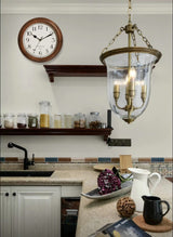 Wooden Wall Clock with Retro Design, 11 Inches Round Wall Clock Battery Operated Silent Non-Ticking, Big Arabic Numerals, for Kitchen Living Room Classroom Gym and Pool, Brown Kesin