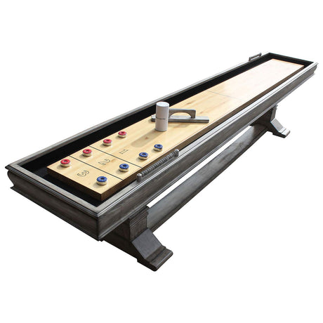 Blue Wave NG5025 12 ft. Montecito Shuffleboard Table Driftwood BWP