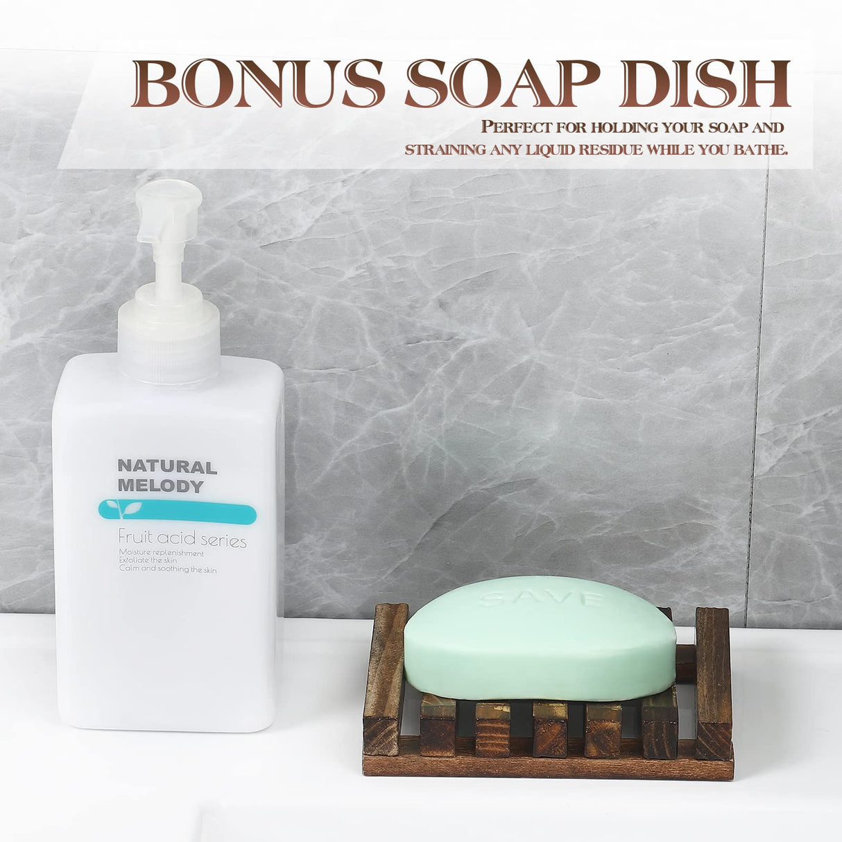 Farmhouse Wooden Vanity Tray Small Rectangle, Rustic Bathroom Tray Bathroom Organizer, Cosmetics Holder for Tissue Towel Jewelry Ring Dish Dresser Perfume, Decor Box (Brown, 4.8" W11.5 Lx1.2 H) RAIKEDR