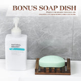 Farmhouse Wooden Vanity Tray Small Rectangle, Rustic Bathroom Tray Bathroom Organizer, Cosmetics Holder for Tissue Towel Jewelry Ring Dish Dresser Perfume, Decor Box (Brown, 4.8" W11.5 Lx1.2 H) RAIKEDR