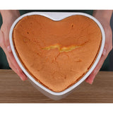 8 Inches Aluminum Heart Shaped Cake Pans Tins Cayanmydery