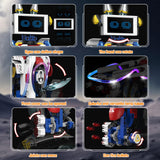 VOPOGLNE 5 in 1 STEM Robot Building Kit, APP & Remote Control Screen Building Toys, Eye Coding Robots Rechargeable, 620Pcs DIY Super Warriors for Kids Learning, Boys Girls Birthday Gifts VOPOGLNE