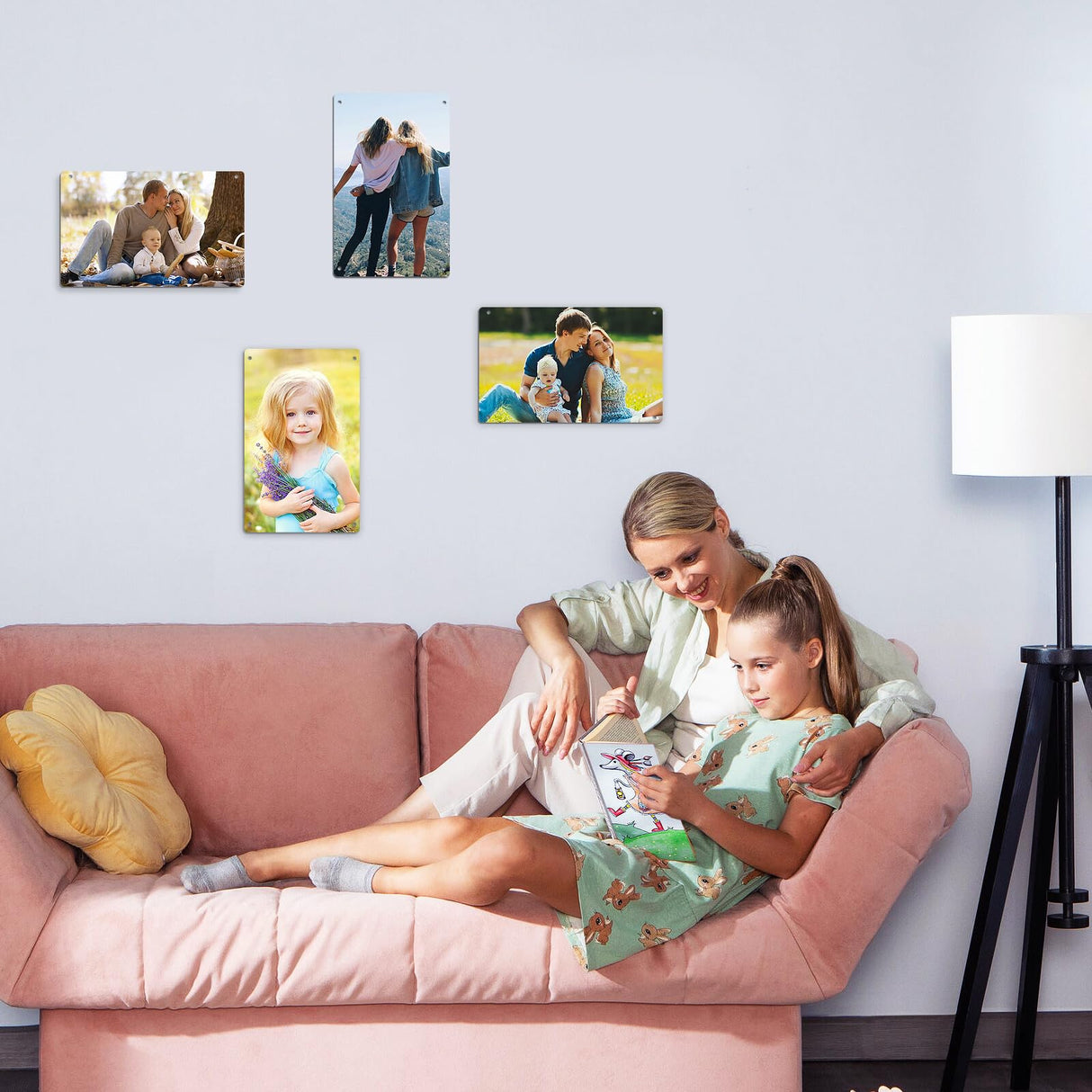 Beclumas 10 Pack 8"x 12" Sublimation Metal Sign Blanks,0.45mm Blank Metal Sign for Advertising Sign,Wall Decor,Room Decor Beclumas