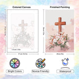 Yezavesu 6 Pack Paint by Numbers Kit for Adults Beginner 8x12 Inch, Jesus Adult Paint by Number Kits on Canvas Without Frame, DIY Acrylic Christ Religious Painting by Numbers for Home Wall Decor Gift Yezavesu
