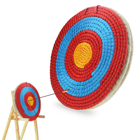 Cifupy Traditional Hand-Made Archery Target 3 Layers Straw Archery Target,Arrow Target for Recurve Bow Longbow for Outdoor Hunting Shooting Practice Archery (20 Inch Targets for Backyard) Cifupy