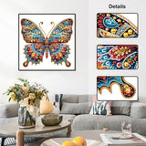 Stalente Diamond Painting Kits for Adults, 5D Special Shape Diamond Art Kits for Beginners, Crystal Rhinestones Diamond Painting for Home Wall Decoration Gift 12×12inch, Butterfly Stalente