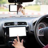 90Pcs Sublimation Ornament Blanks Bulk Sublimation Car Air Freshener Blanks DIY Scented Car Freshener Hanging Sheets with 90pcs Bag and String for Home Car Interior Decoration(White) DIVINA VITAE