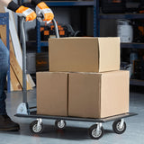 WOPPLXY 8 Inch Casters Set of 2 Heavy Duty Caster Wheels, 360-degree Swivel Casters, Caster Wheels for for Cart Furniture and Workbench (Load 3000Lbs) WOPPLXY