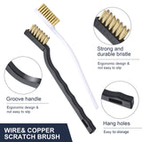 Complete 26-Piece 3D Printer Nozzle Wrench Maintenance Kit: Includes 20 Cleaning Pins with Storage Box, 2 Tweezers, 2 Copper Wire Brushes, 2 L-Shaped Wrench Tools for Optimal 3D Printing Performance KuanStore