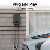 Autel Home Smart AI Level 2 EV Charger up to 40Amp, 240V, Indoor/Outdoor Fast Electric Vehicle Charging Station with Flexible 25-Foot Cable, NEMA 14-50 Plug, Dark Gray Autel