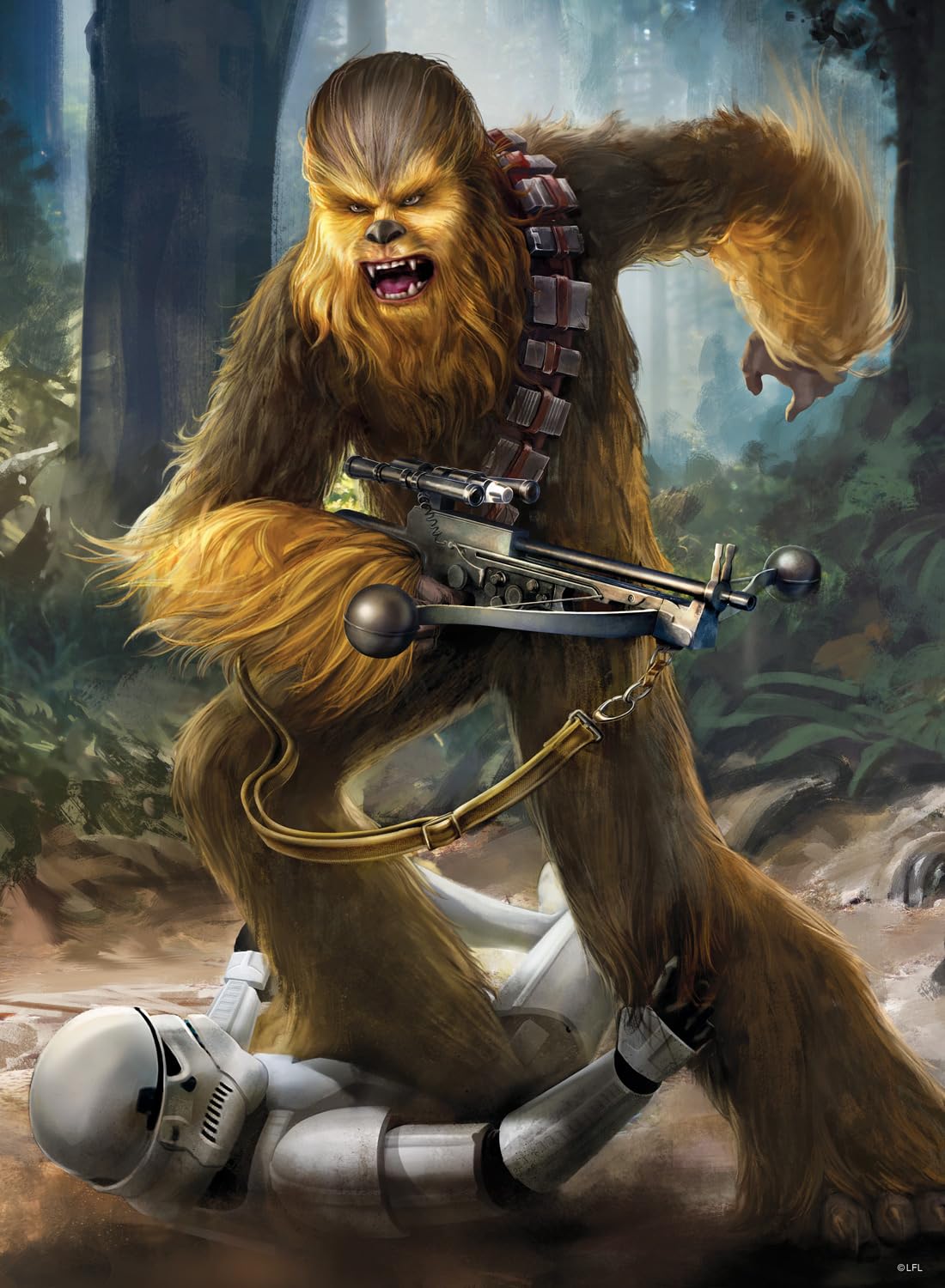 Buffalo Games - Star Wars - 4 x 1 Multipack - Classic Multipack #2 - Multi Piece Jigsaw Puzzle for Adults -Challenging Puzzle Perfect for Game Nights - Finished Size Varies Buffalo Games