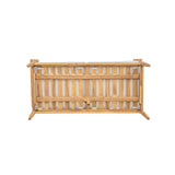 Christopher Knight Home Ordel Acacia Wood Outdoor Loveseat, Wooden Patio Loveseat Sofa, Patio Furniture 2-Seater Sofa with Removable Cushions,Comfy Lounge Sofa Outdoor for 2 People,Beige+Light Teak Christopher Knight Home