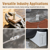 ERYONE Alloy Material PC/ABS Filament 1.75mm +/- 0.03mm, 3D Printing Filament PC/ABS 1kg Spool (2.2LBS), White ERYONE