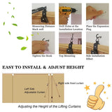 Bamboo Roll-Up Shades - Hand Woven Outdoor Blinds for Privacy and Sun Control YYmmDQ